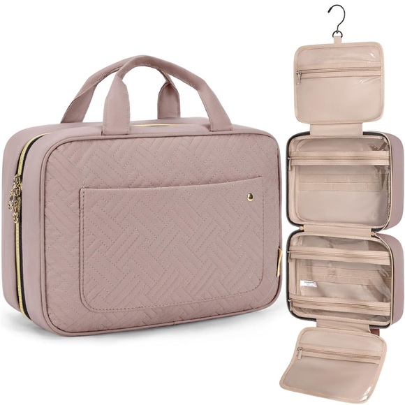Handbags - Dirty Purple Hanging toiletry bag